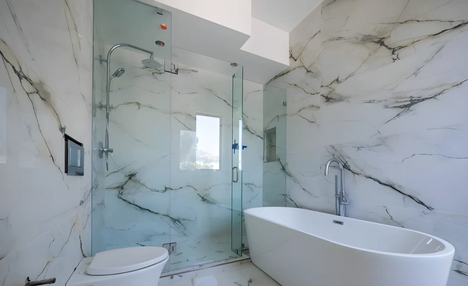 Frameless Shower Screen