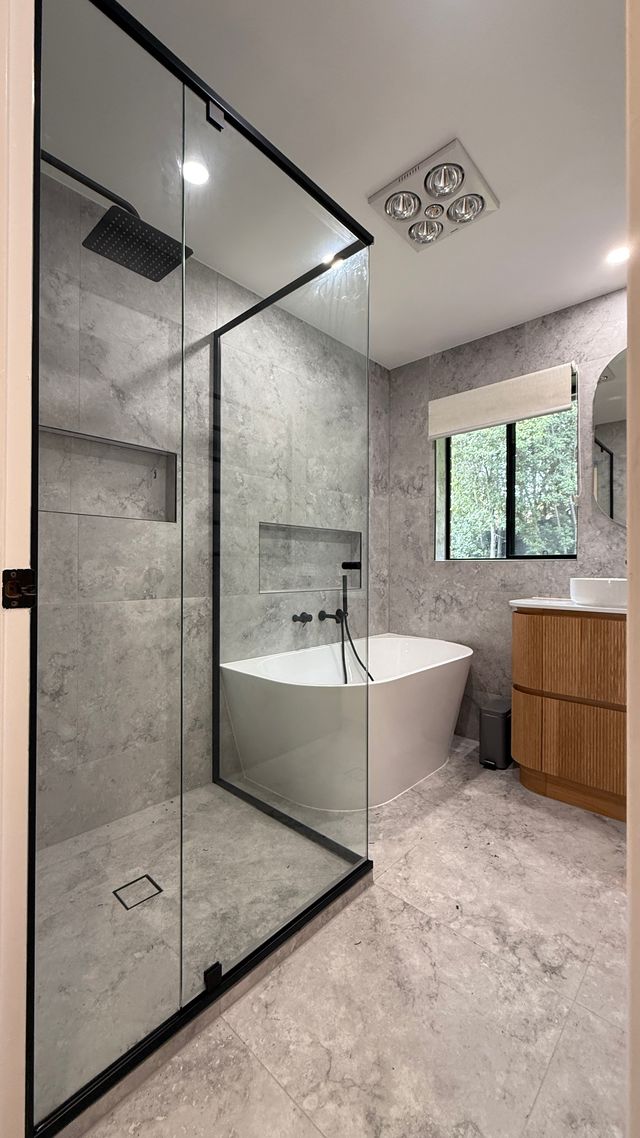 Semi Frameless Shower Door